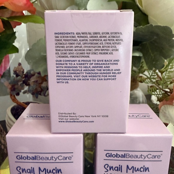 🆕🪷 GLOBAL BEAUTY CARE LIMITED EDITION “SNAIL MUCIN“ 6-PIECE SKIN CARE SET. NEW! - Picture 3 of 7